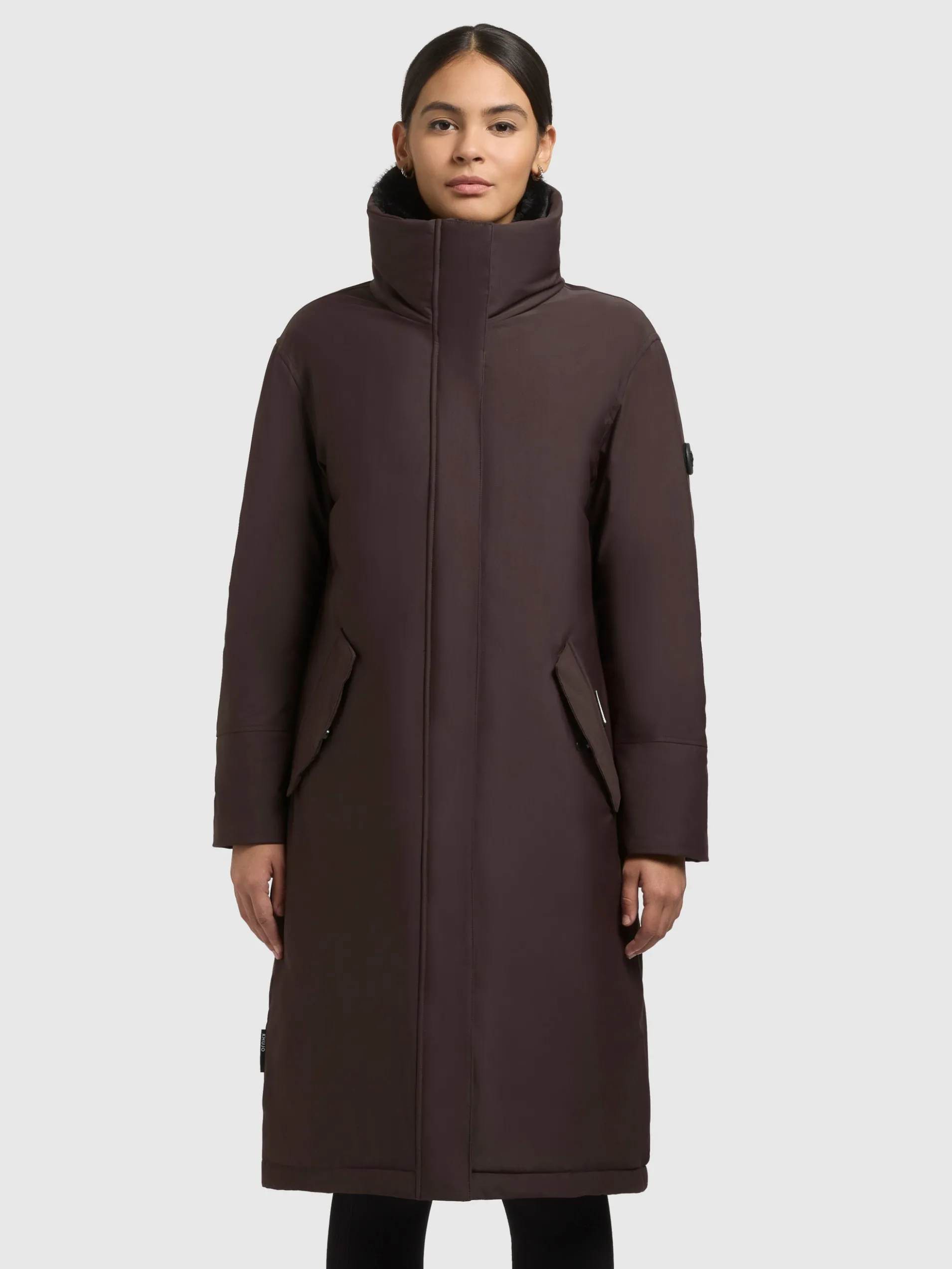Mantel COLLIE MOODY PLUM