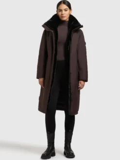 Mantel COLLIE MOODY PLUM