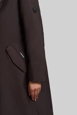 Mantel COLLIE MOODY PLUM