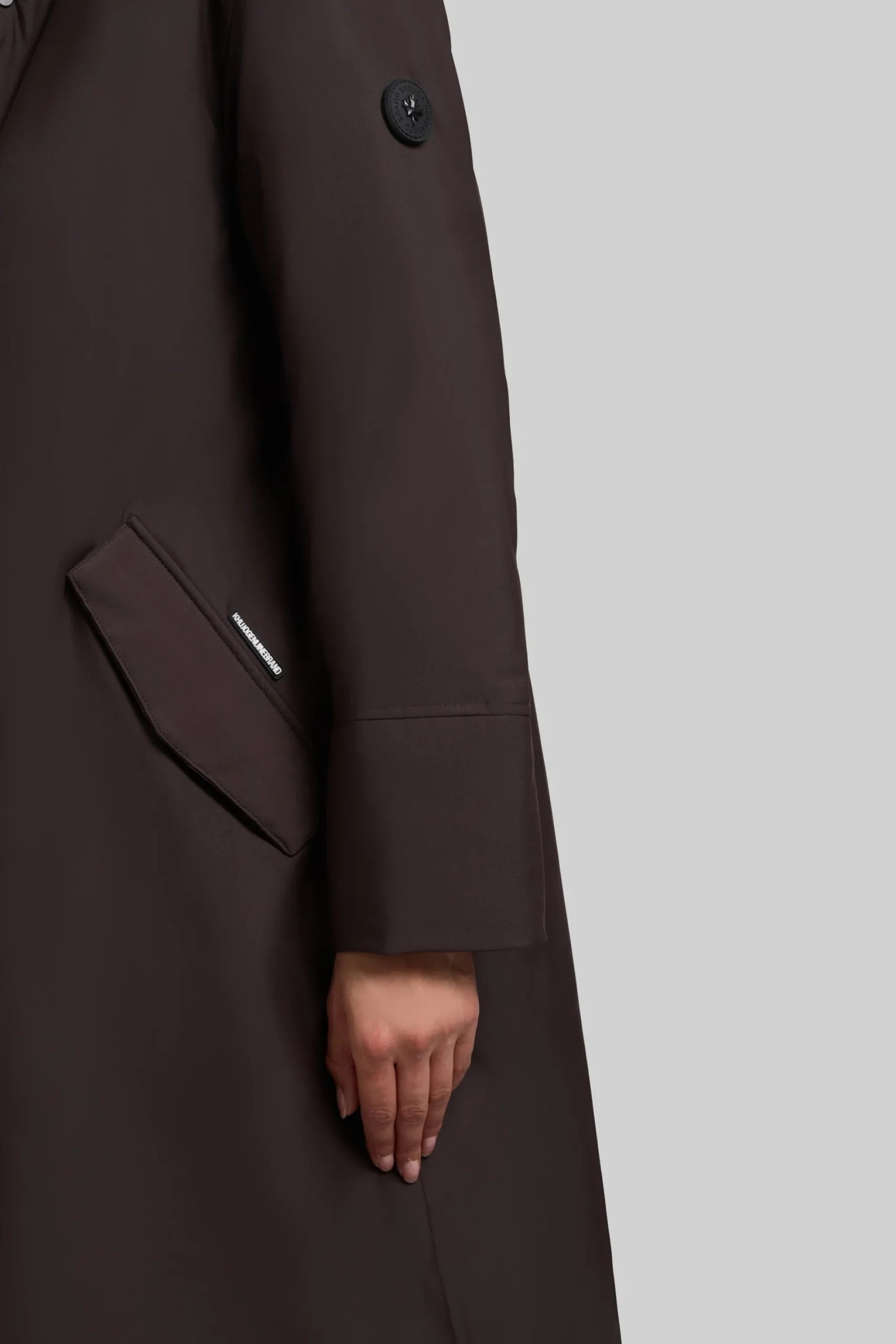 Mantel COLLIE MOODY PLUM