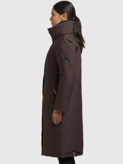 Mantel COLLIE MOODY PLUM