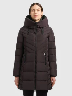 Mantel CORPY MOODY PLUM