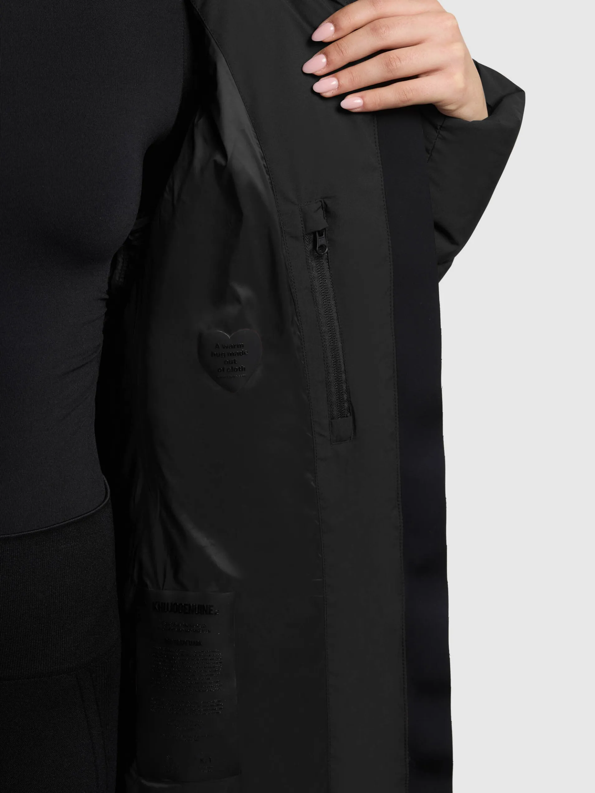 Mantel COULIN2 MATT BLACK