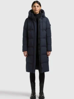 Mantel COULIN2 MATT NIGHTFALL NAVY