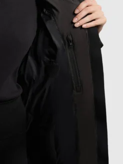 Mantel COULIN2 SHINY BLACK