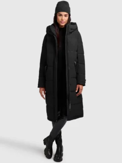 Mantel DAIRI BLACK