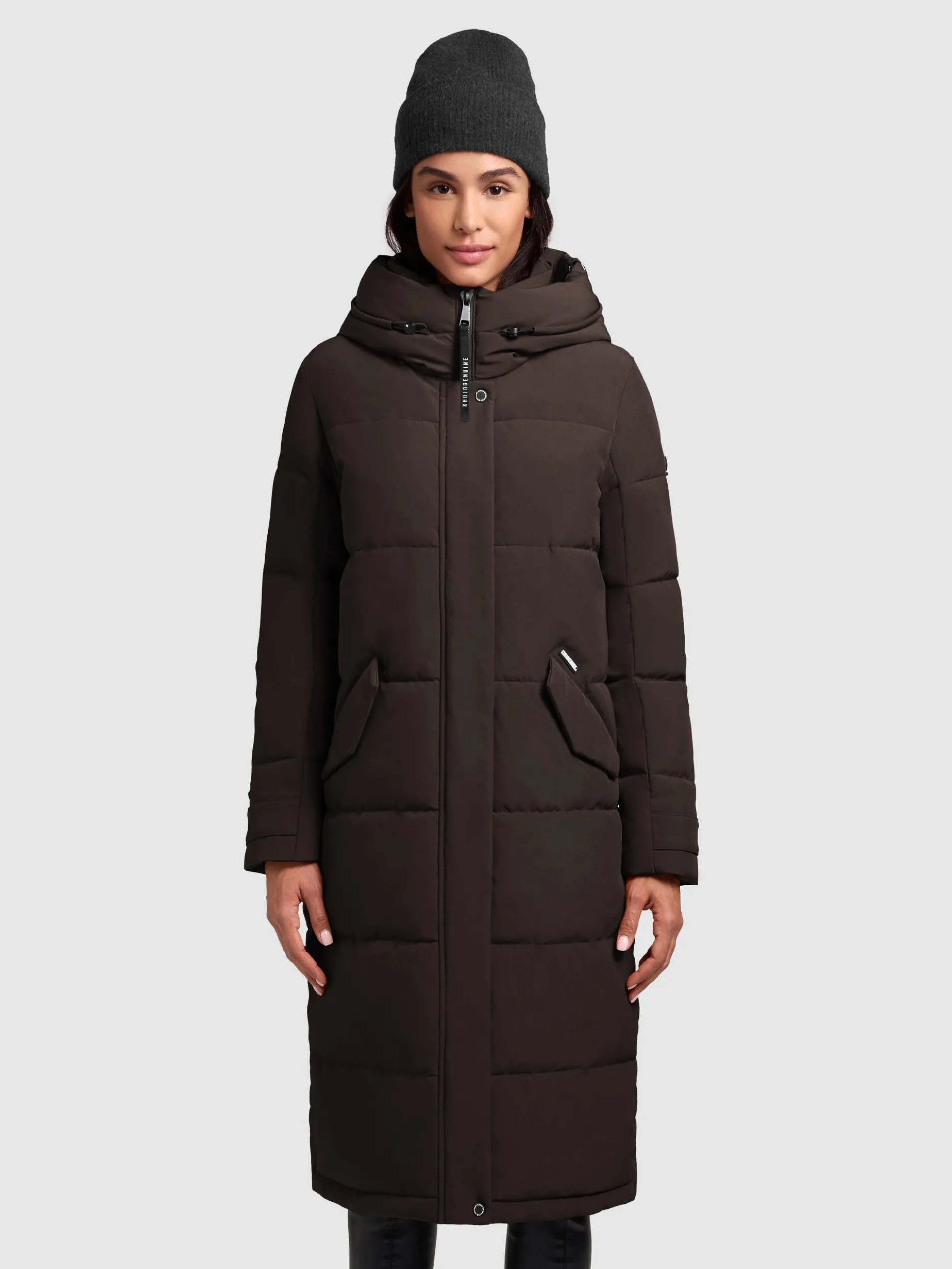 Mantel DAIRI MOODY PLUM