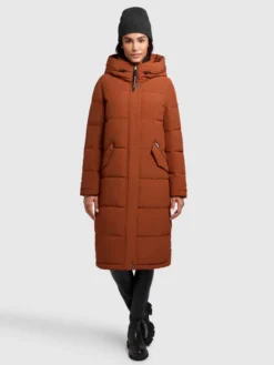 Mantel DAIRI RUSSET BROWN