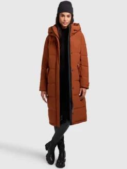 Mantel DAIRI RUSSET BROWN