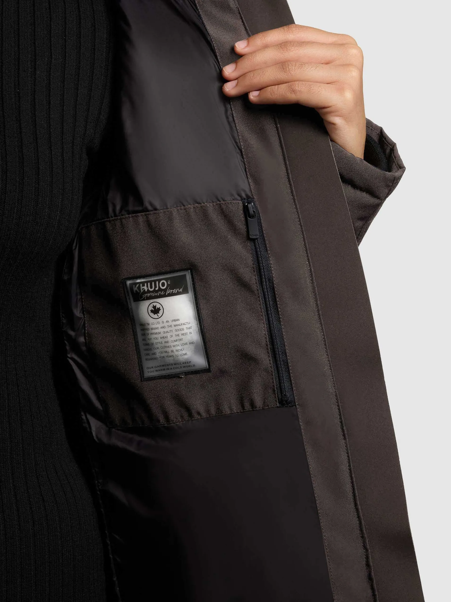 Mantel DARAS GRAPHITE GREY