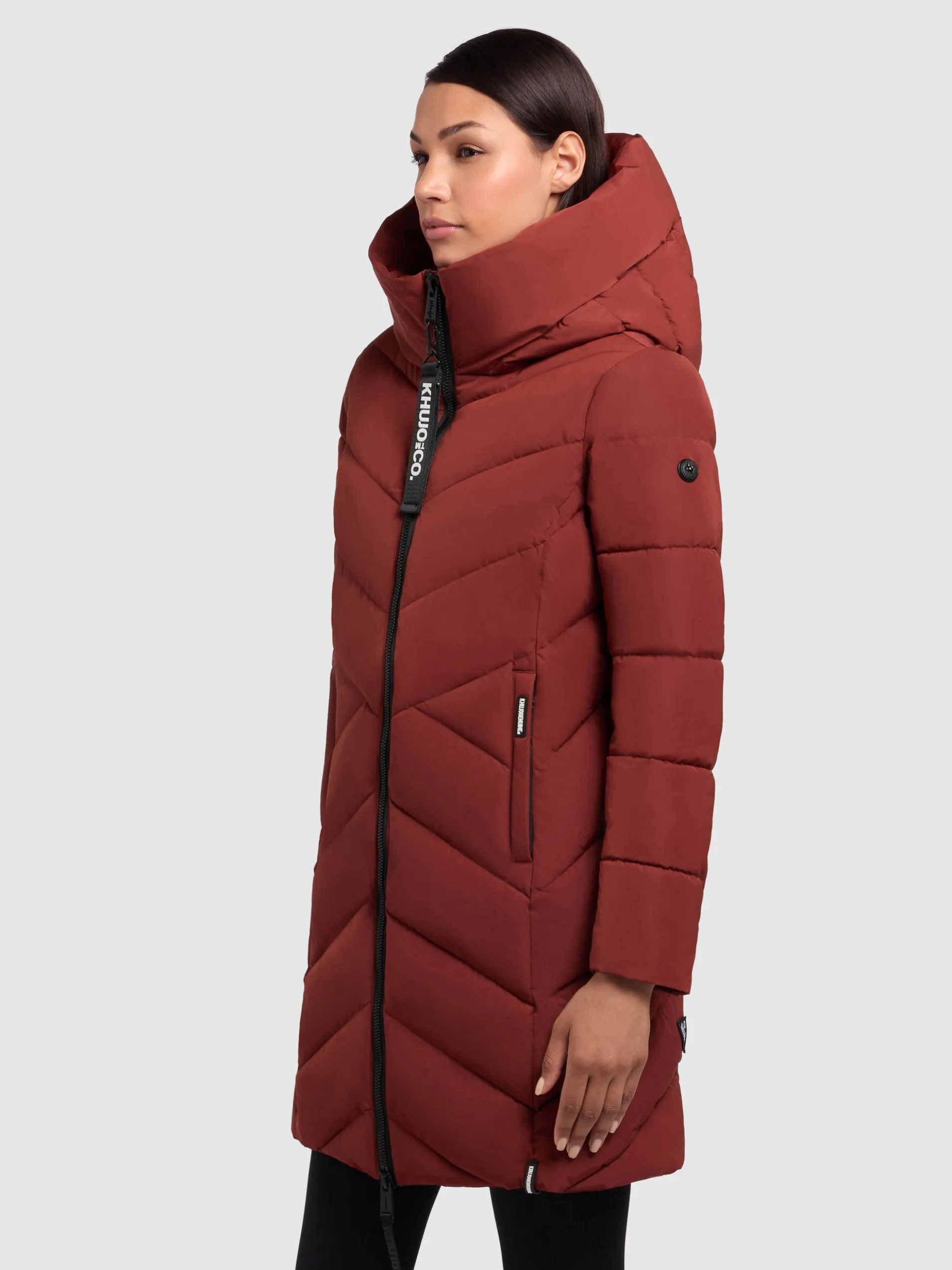 Mantel DARKA2 DARK RED