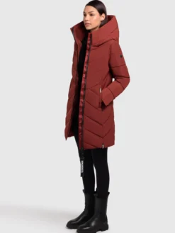 Mantel DARKA2 DARK RED