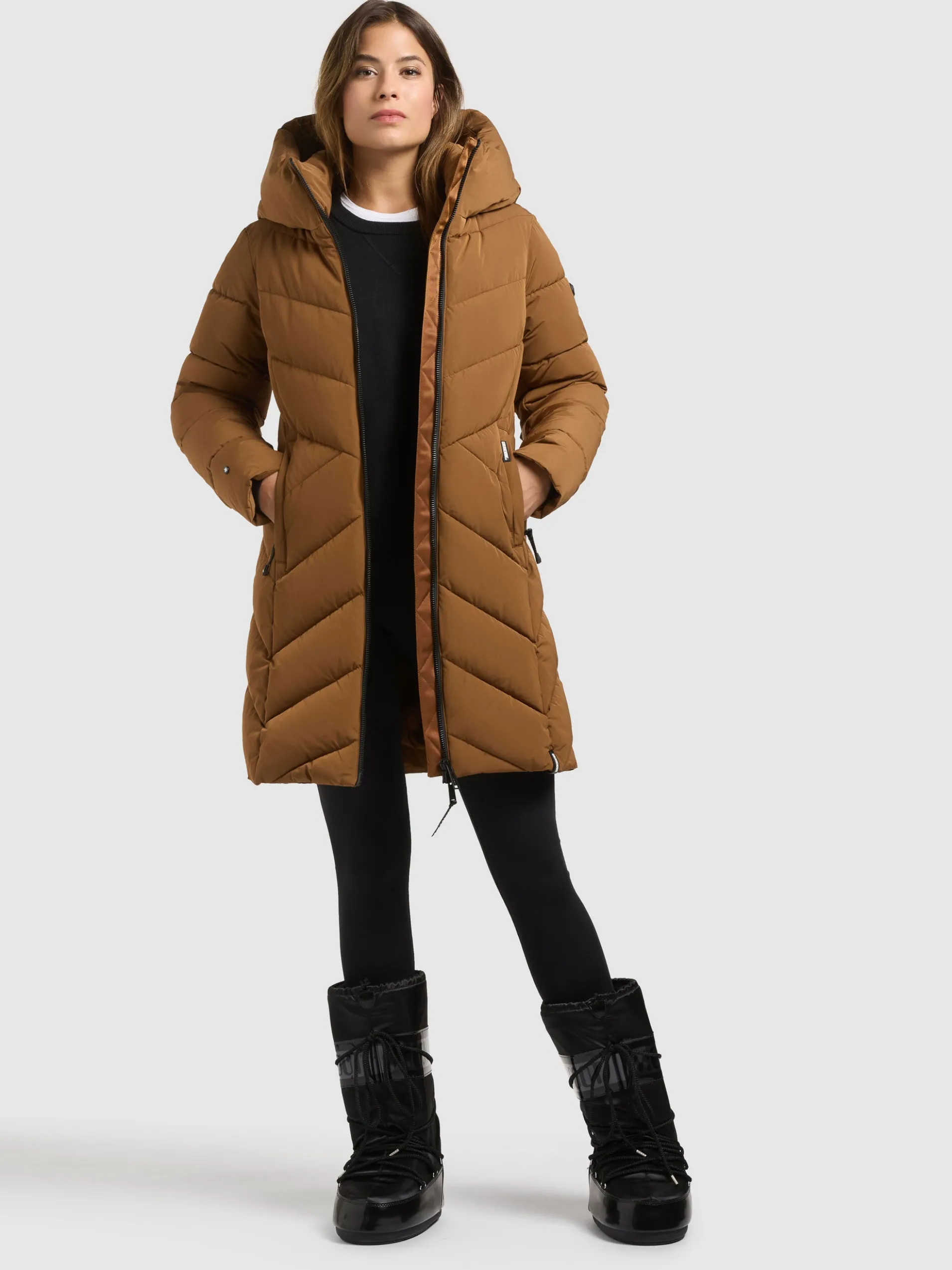 Mantel DARKA4 GINGERBREAD BROWN