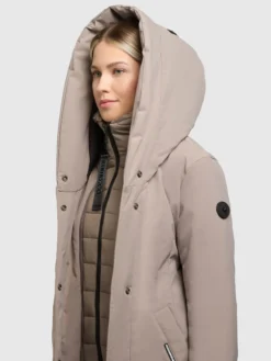 Mantel DENALI - 2IN1 (Einsatz herausnehmbar) GREIGE