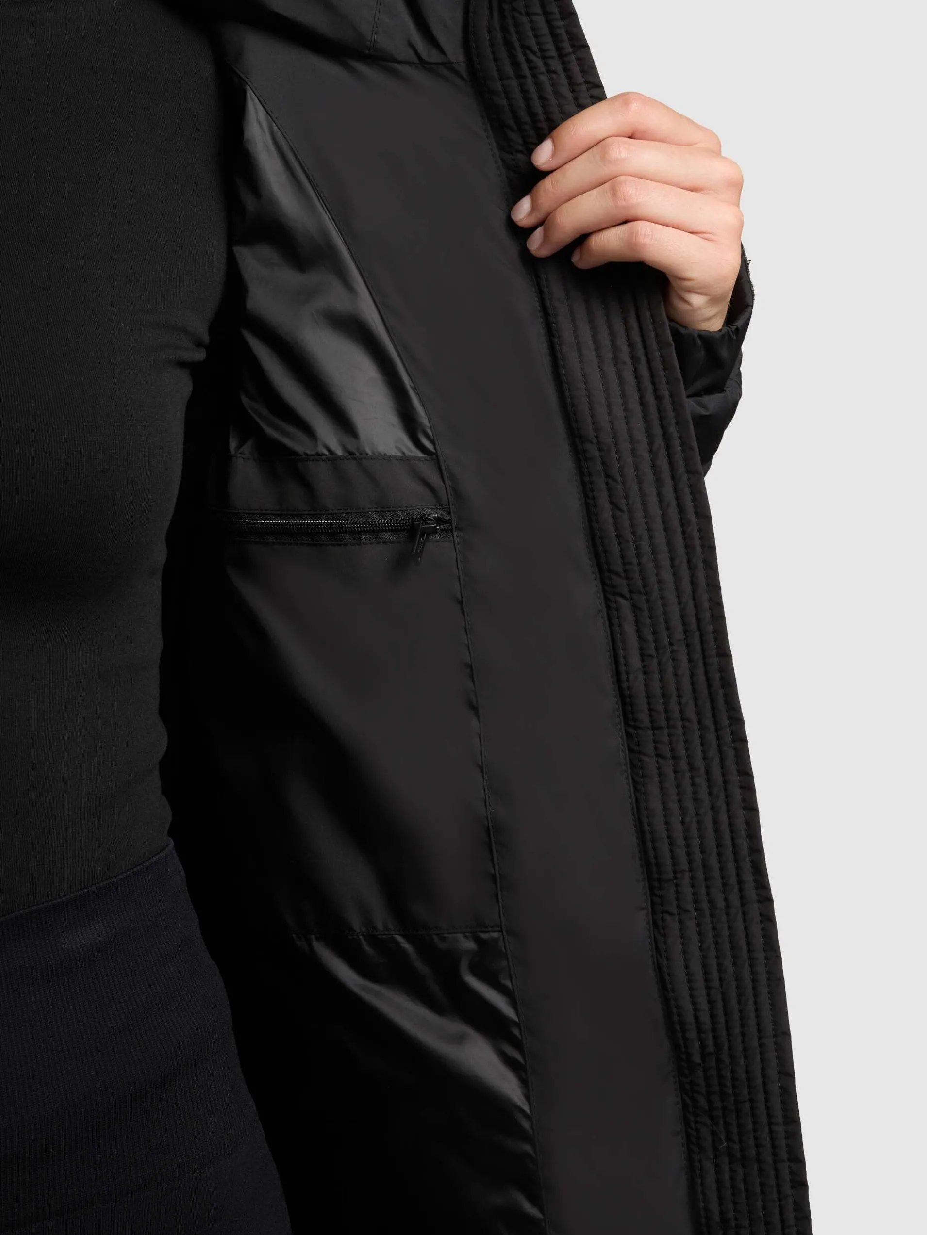 Mantel DERIA4 BLACK