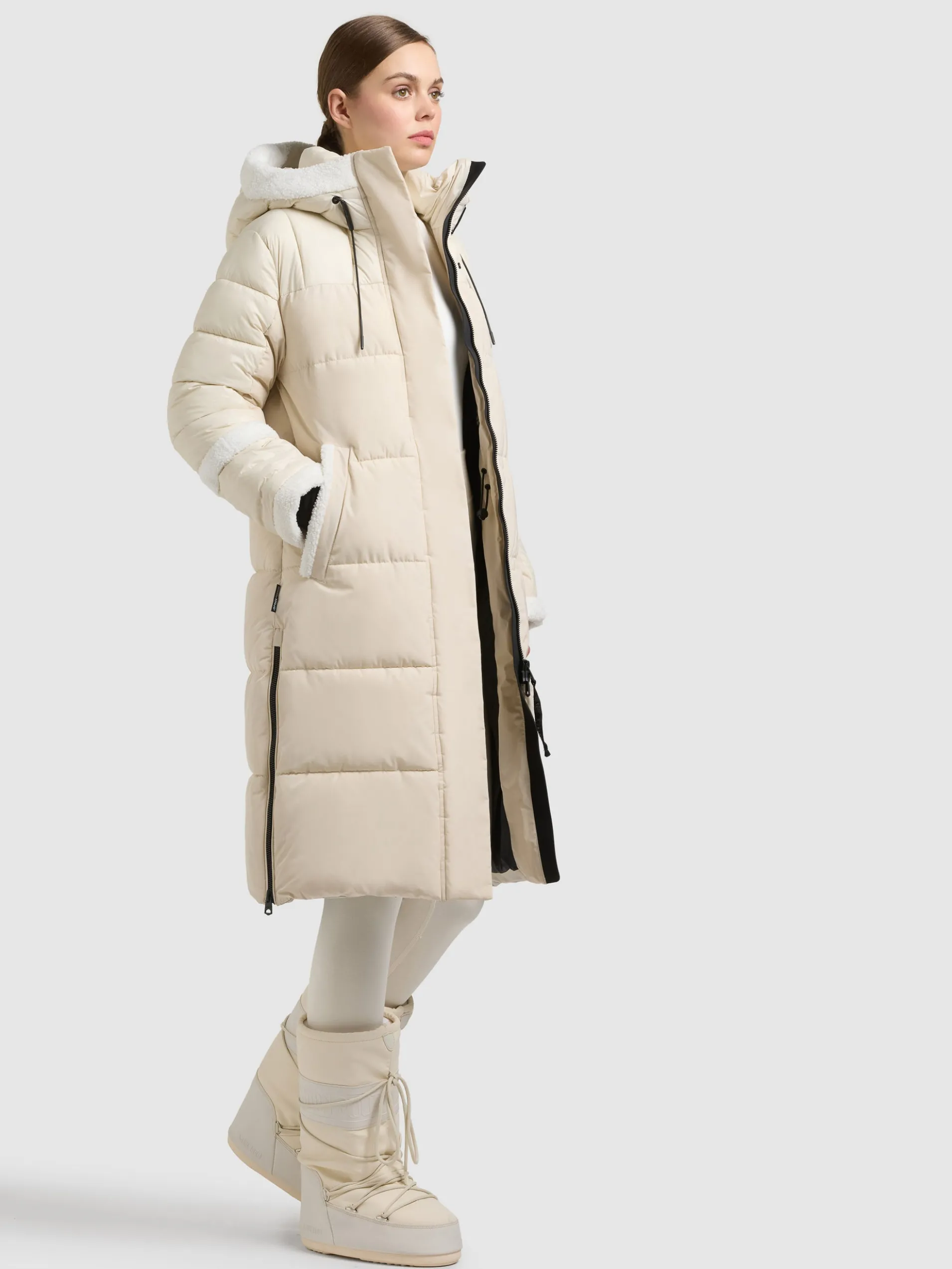 Mantel DESNA2 COTTON CREAM