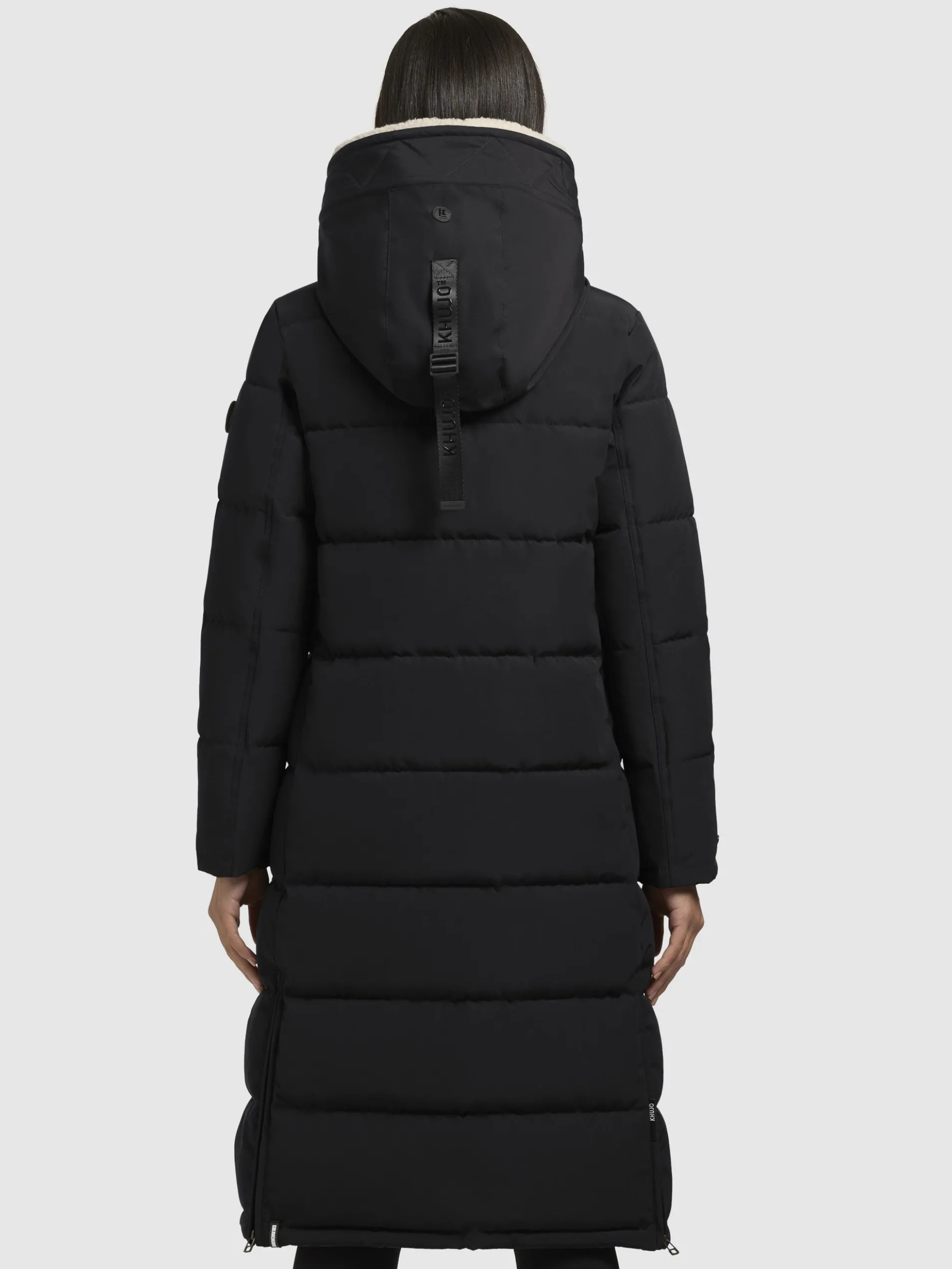 Mantel DEVION TEDDY Schwarz
