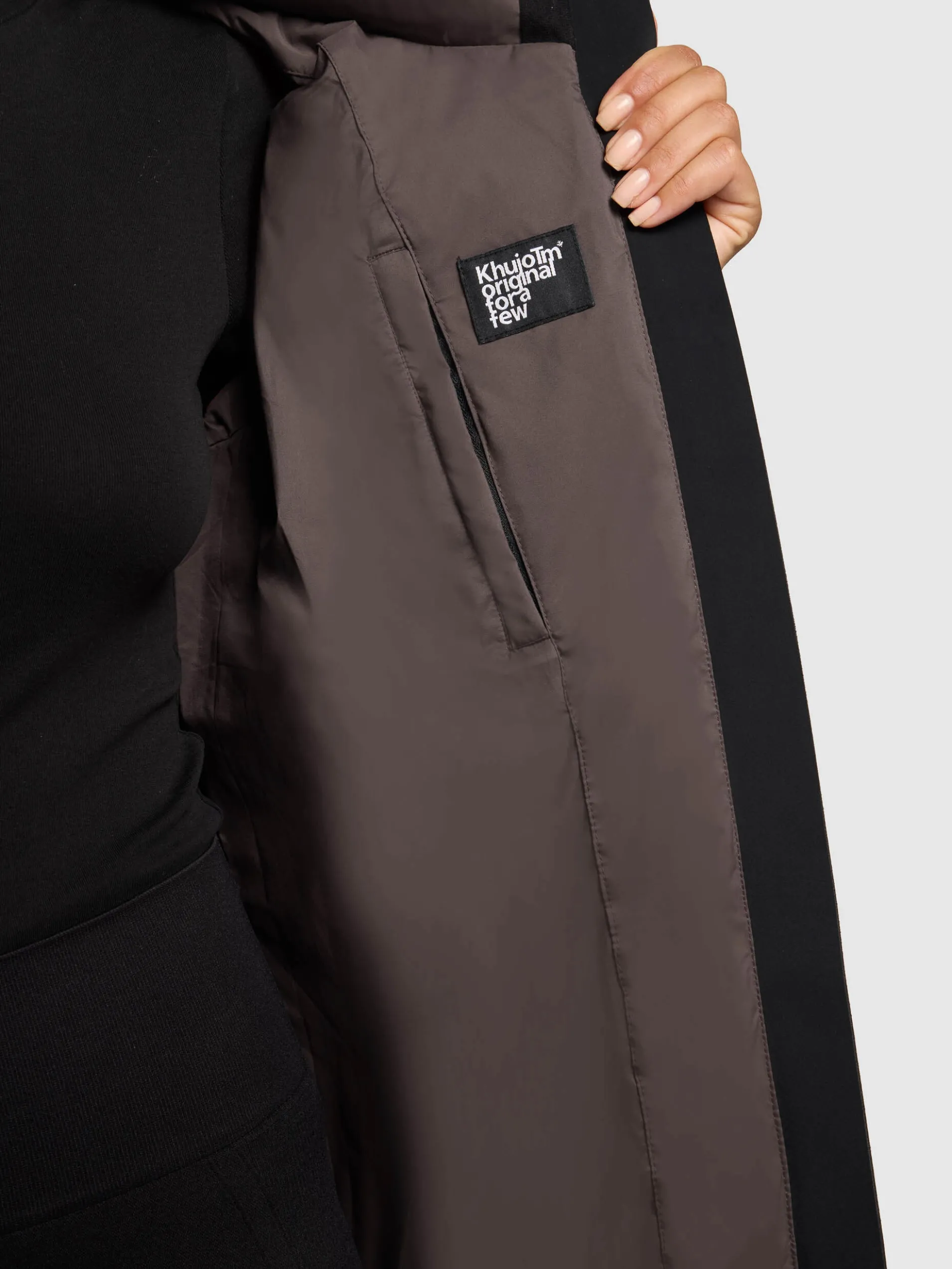 Mantel DIDO4 GRAPHITE GREY
