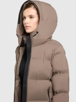 Mantel DIDO5 TAUPE BROWN