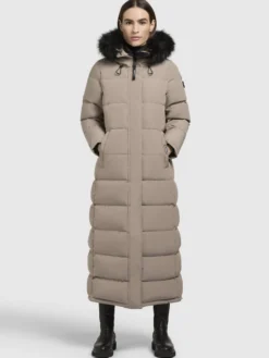 Mantel EDEM Graubeige