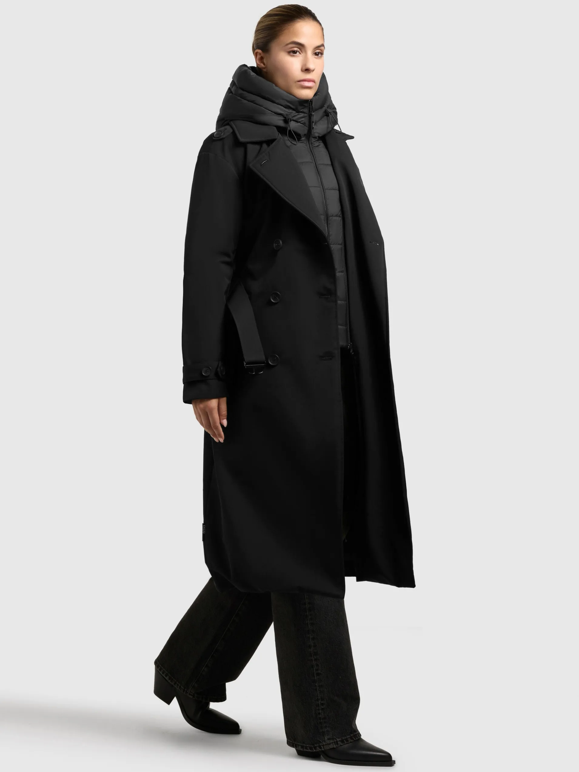 Mantel ELENA2 BLACK