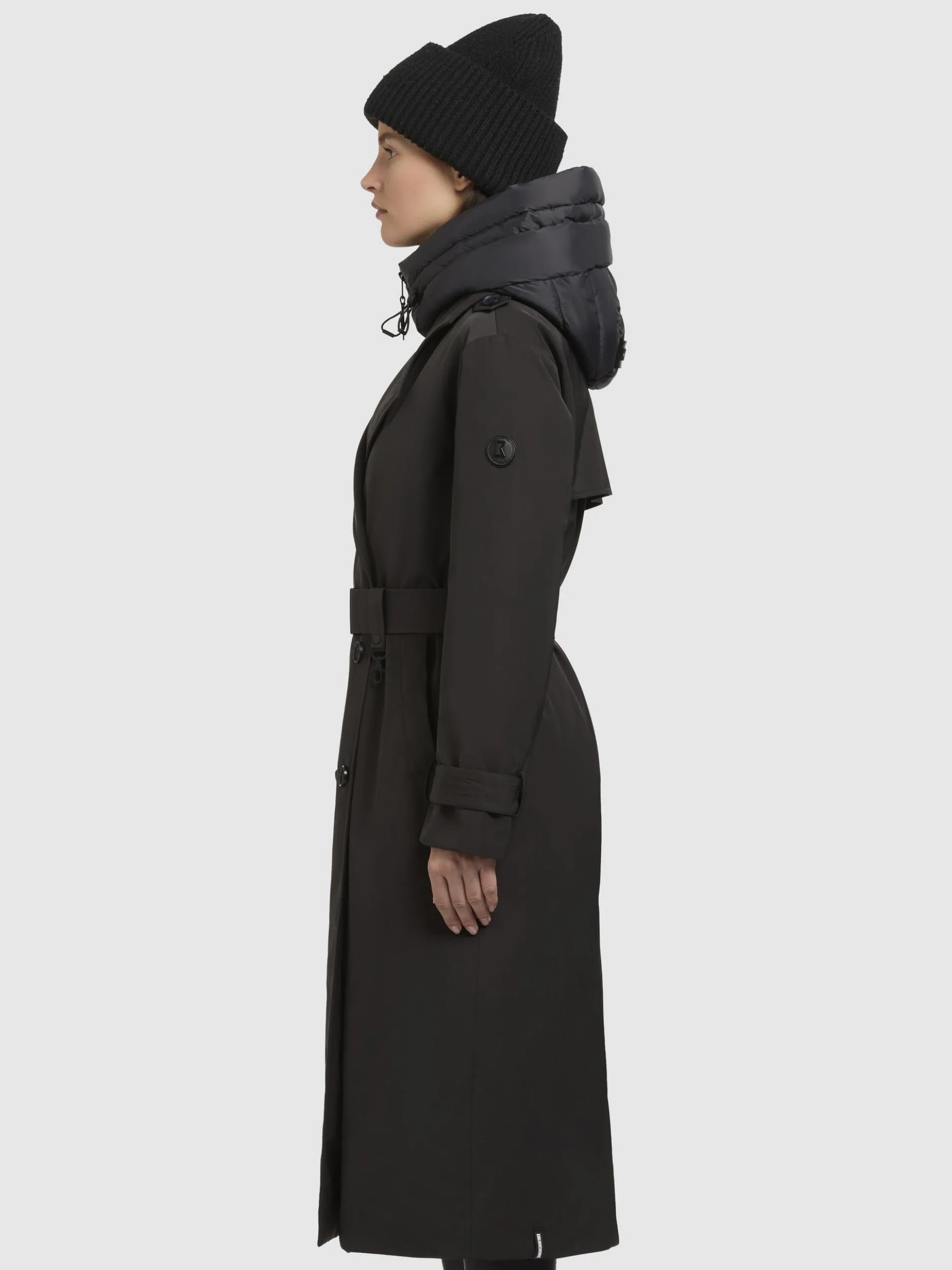 Mantel ELENA Dunkelgrau