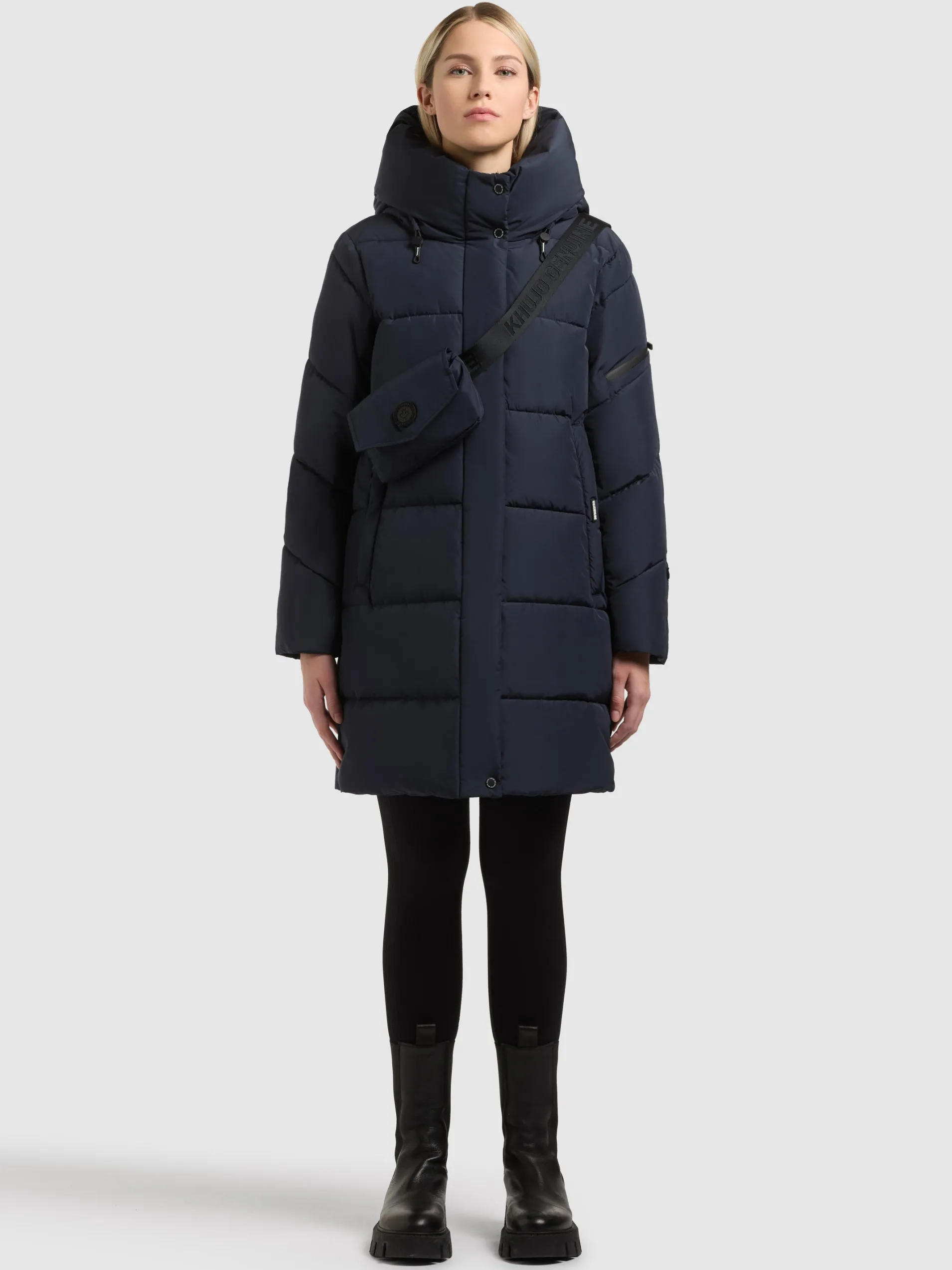 Mantel EMORY WITH BAG BLUE NIGHTS