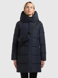 Mantel EMORY WITH BAG BLUE NIGHTS