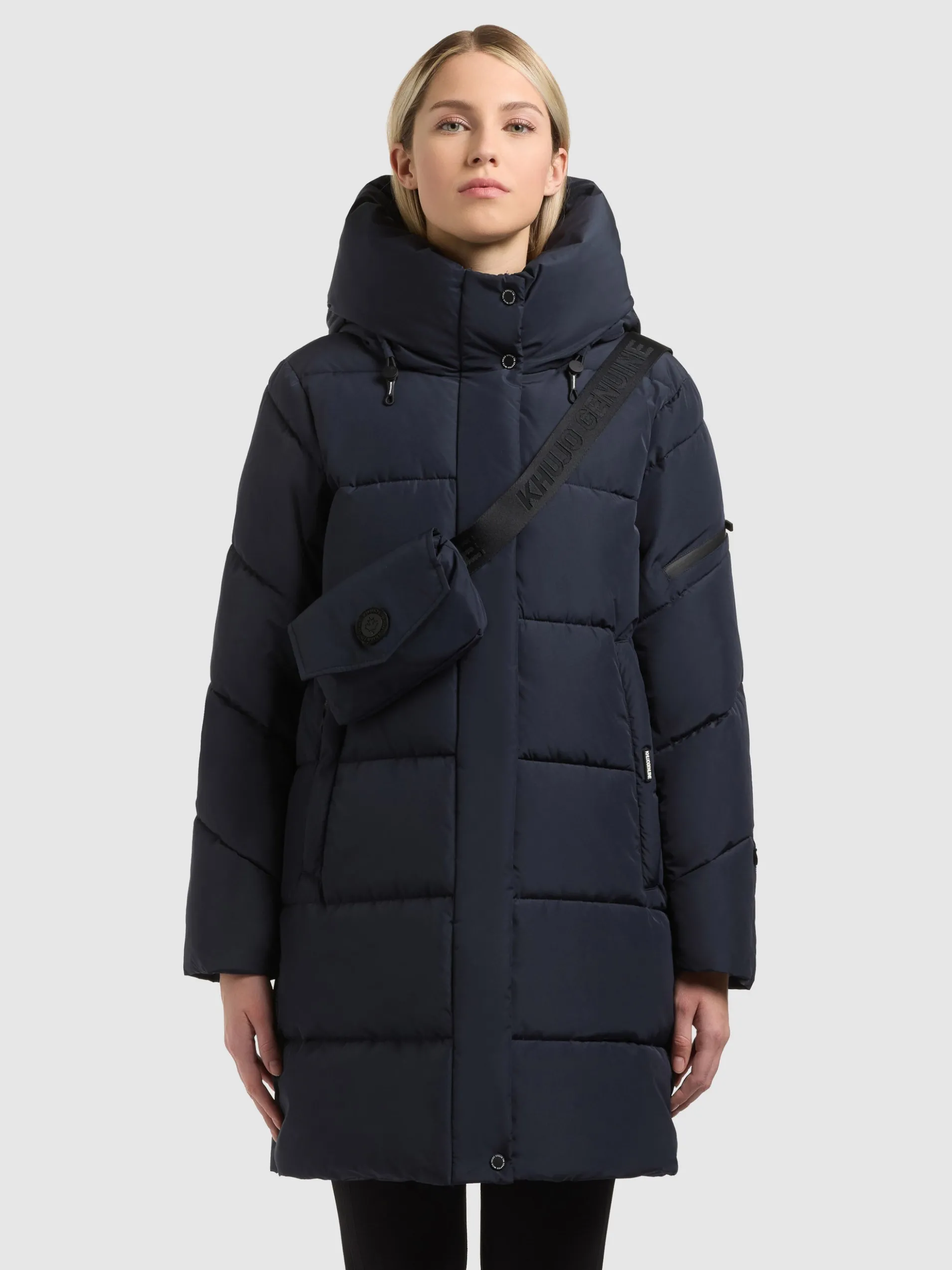 Mantel EMORY WITH BAG BLUE NIGHTS