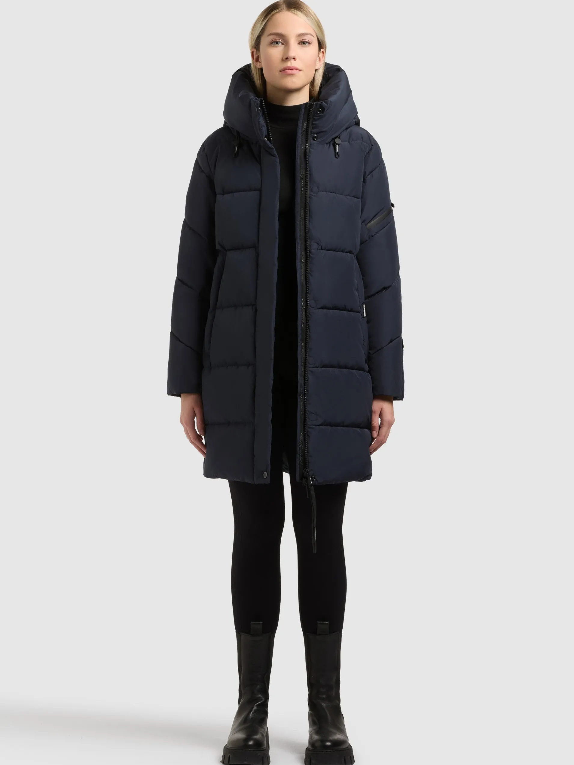 Mantel EMORY WITH BAG BLUE NIGHTS