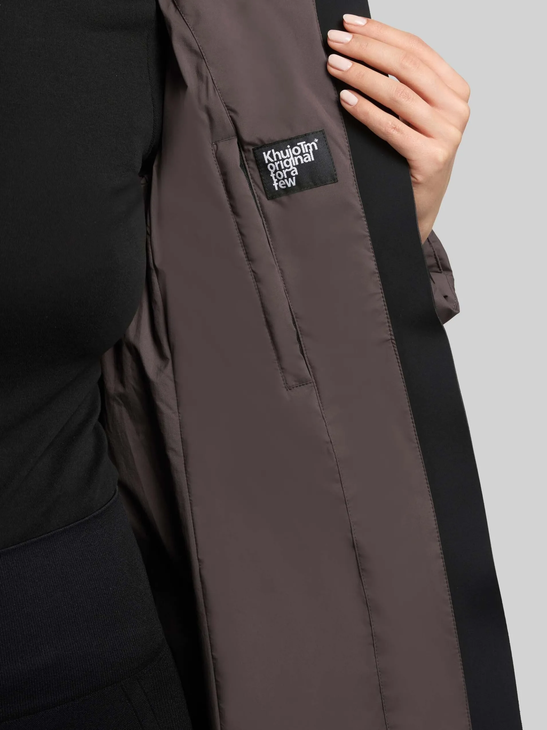 Mantel FINNIE3 GRAPHITE GREY
