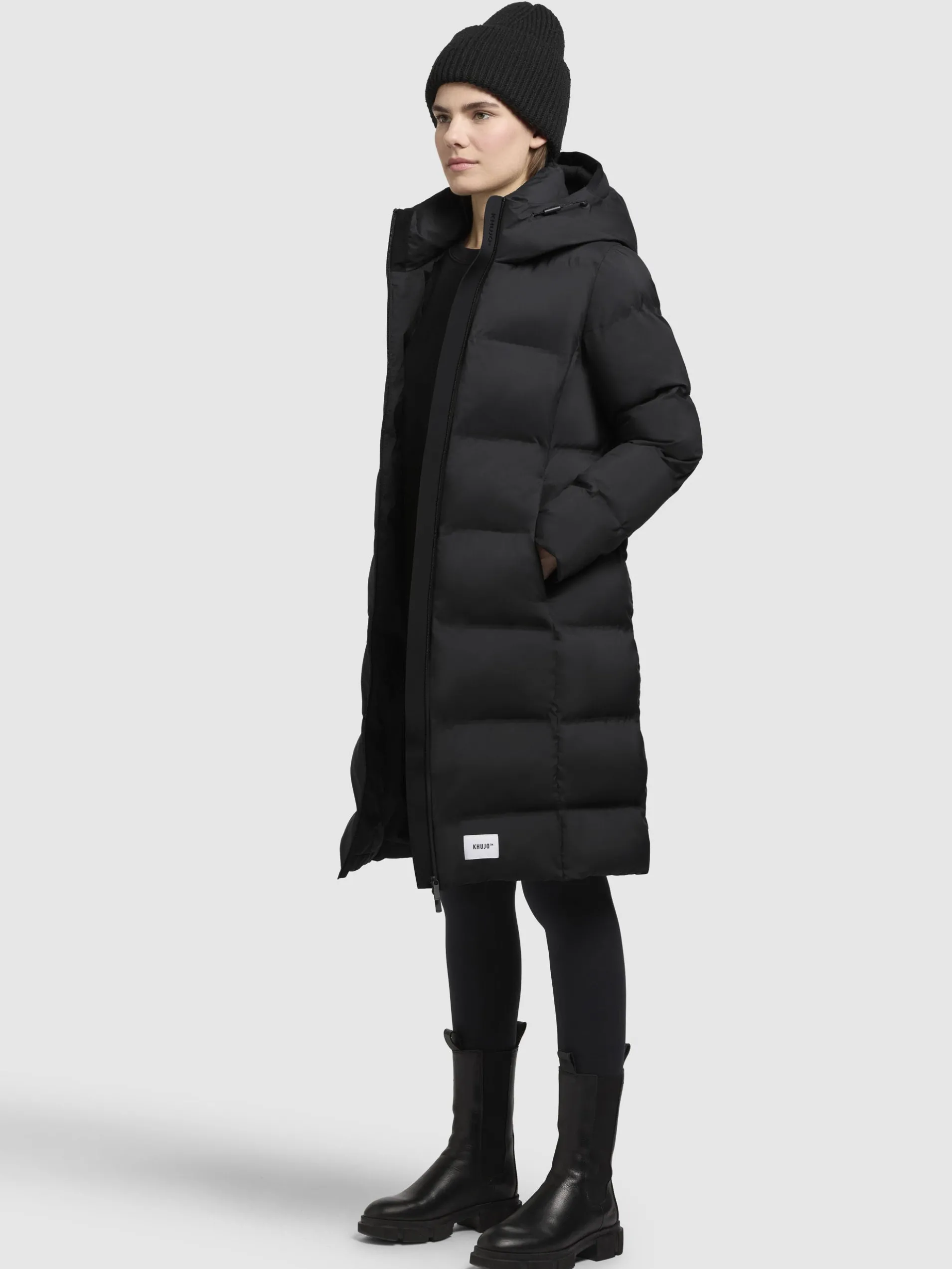 Mantel FINNIE2 Schwarz