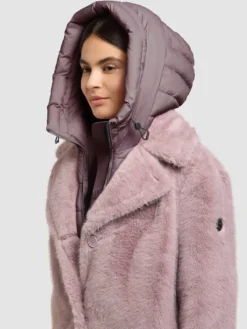 Mantel FIZA - 2IN1 (Einsatz herausnehmbar) LILAC