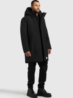 Mantel FOGG BLACK