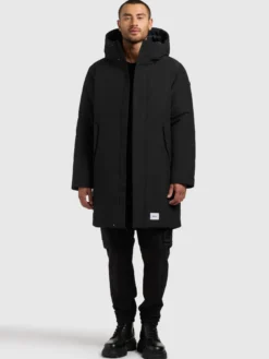 Mantel FOGG BLACK
