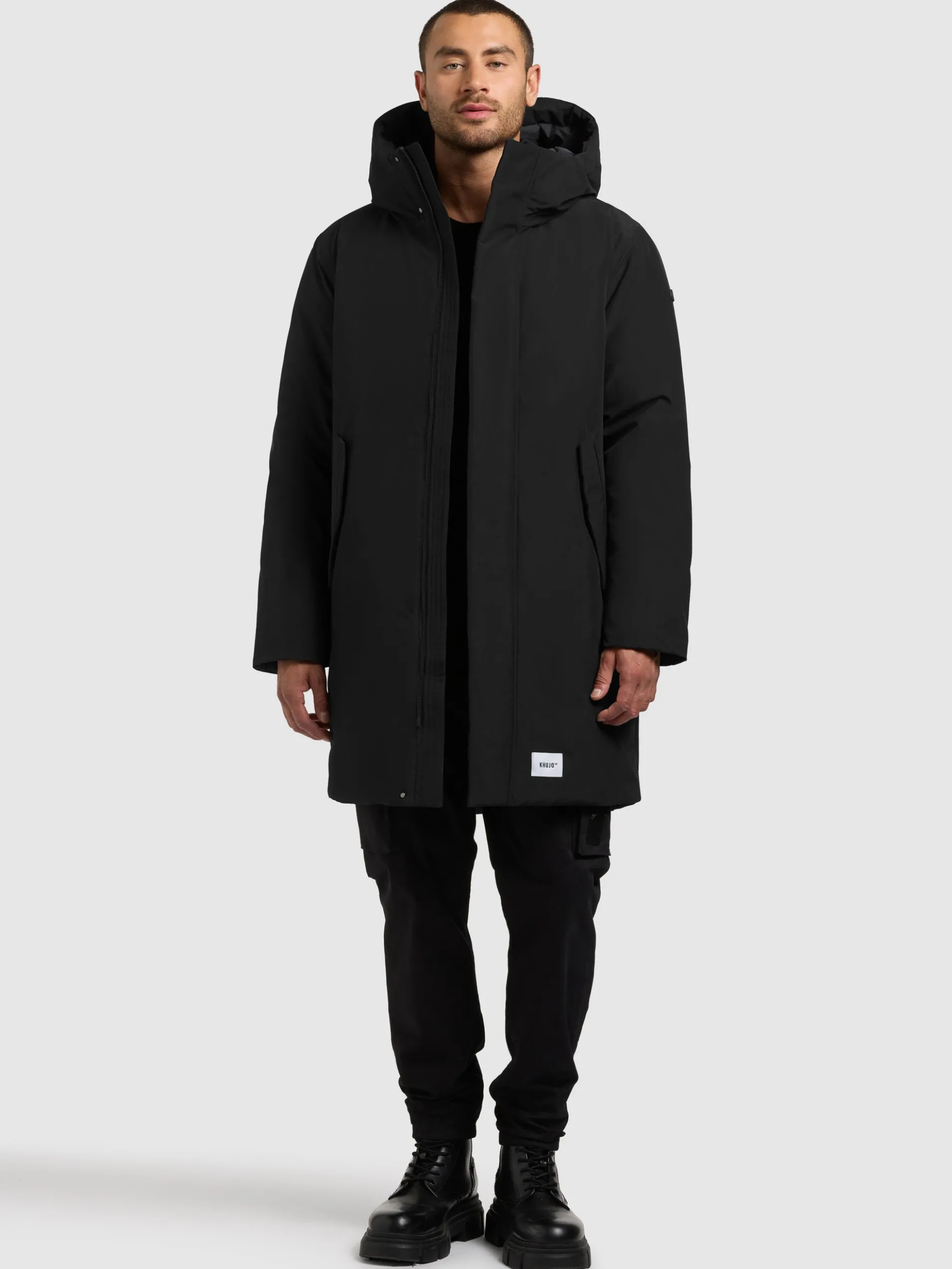 Mantel FOGG BLACK