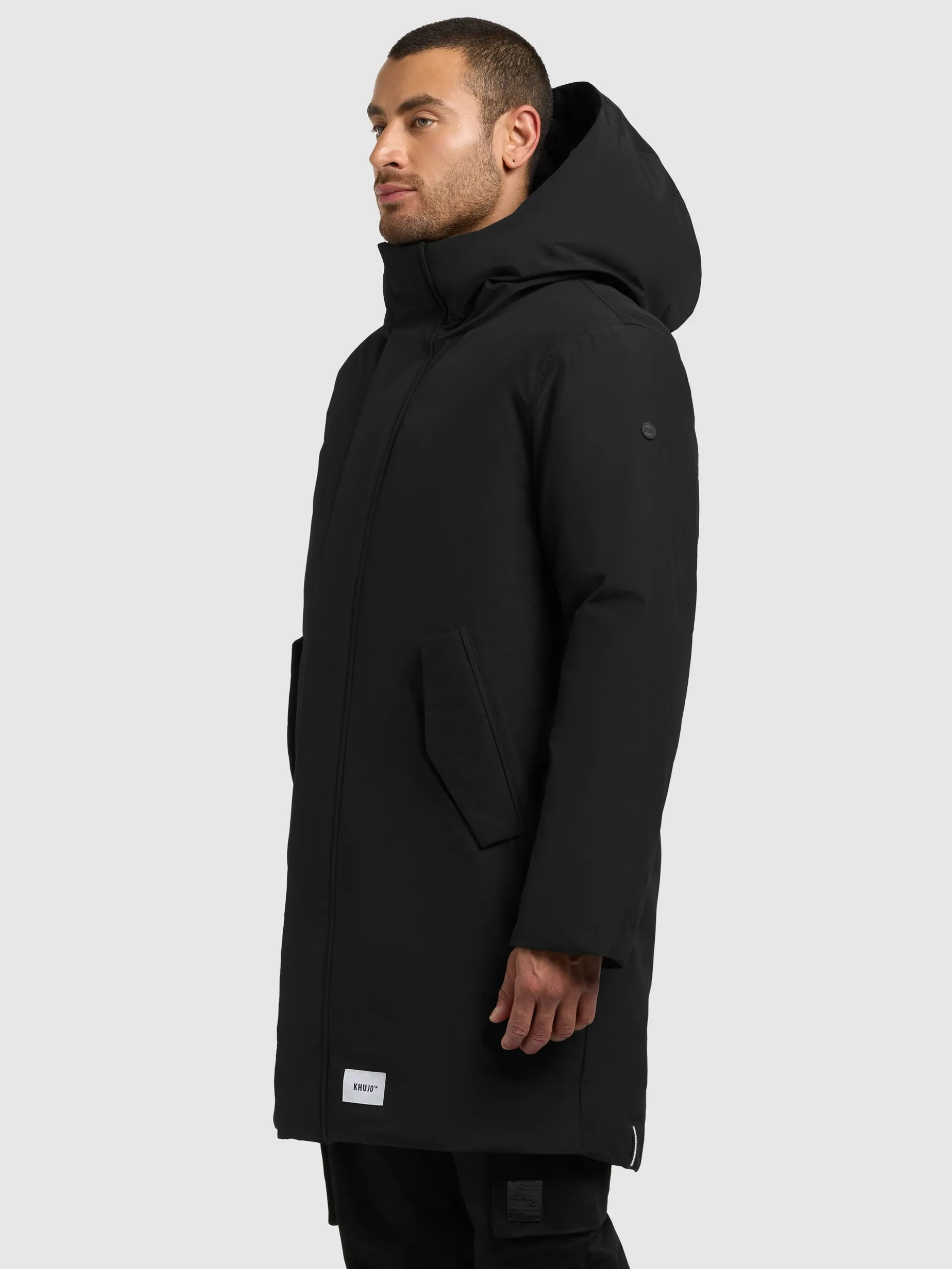 Mantel FOGG BLACK
