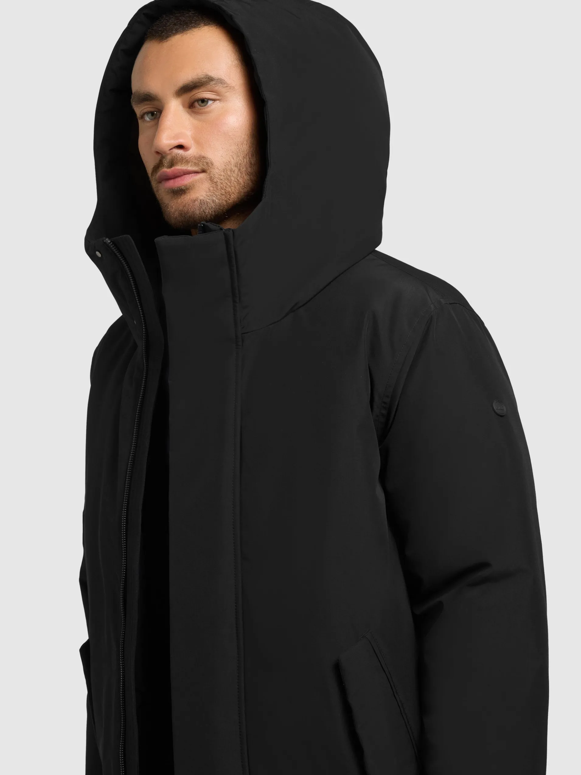 Mantel FOGG BLACK