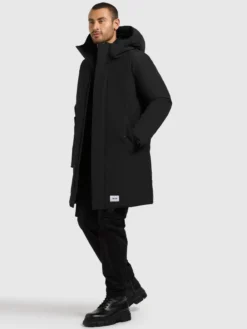 Mantel FOGG BLACK