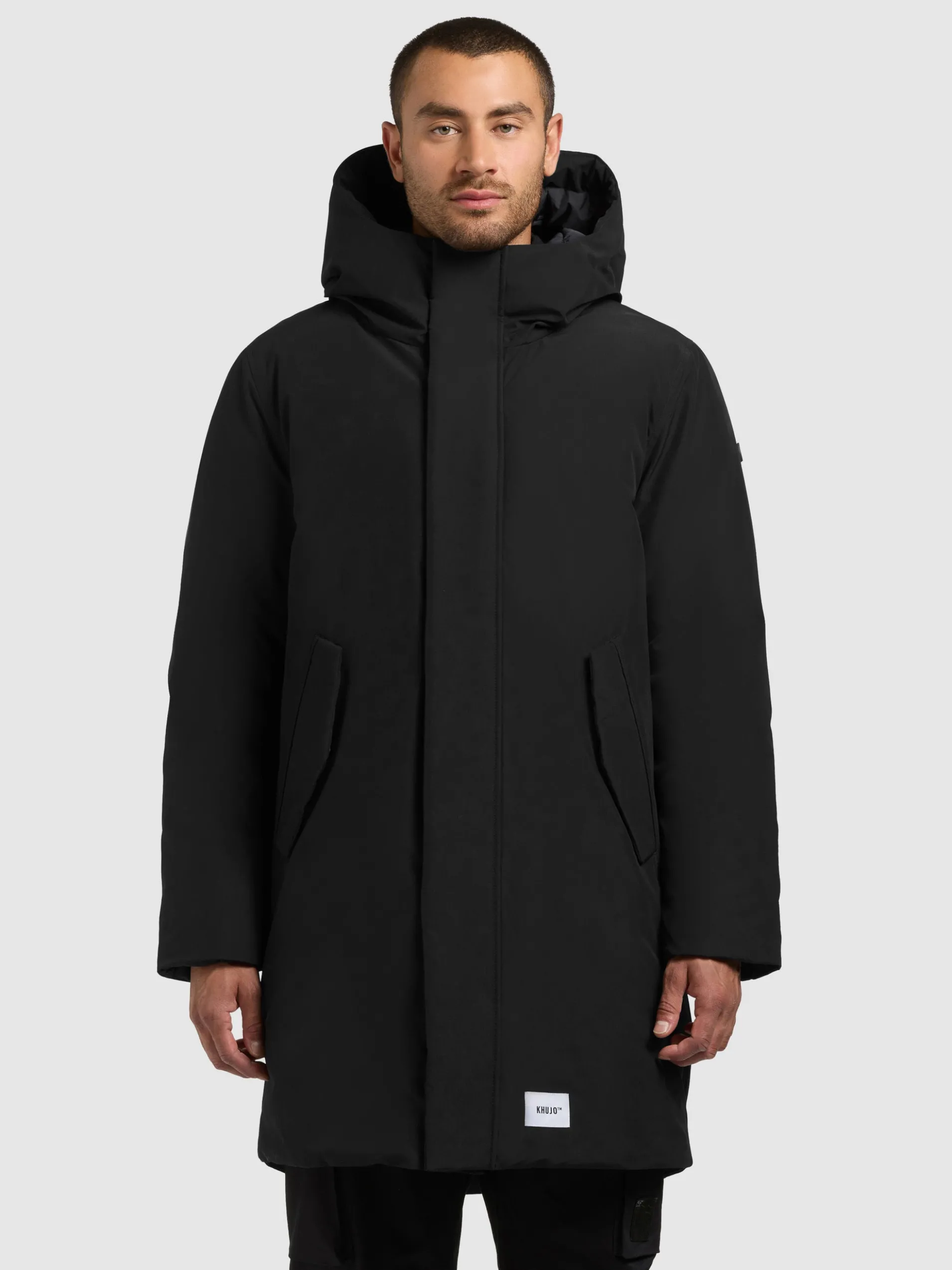 Mantel FOGG BLACK