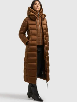 Mantel GINSA2 - 2IN1 (Einsatz herausnehmbar) GINGERBREAD BROWN