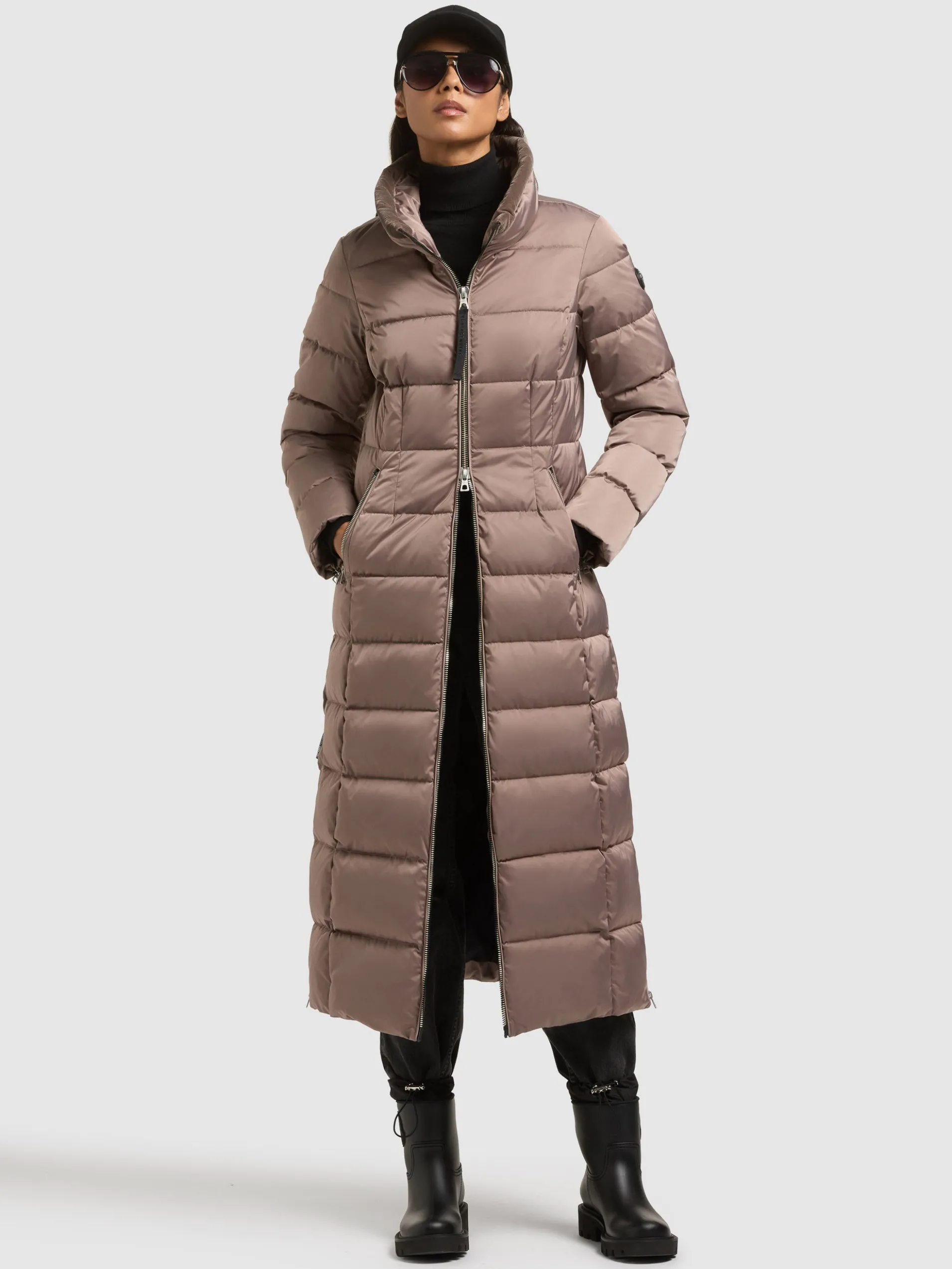 Mantel GINSA2 - 2IN1 (Einsatz herausnehmbar) SATIN TAUPE