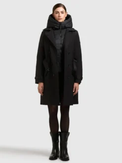 Mantel GORA BLACK