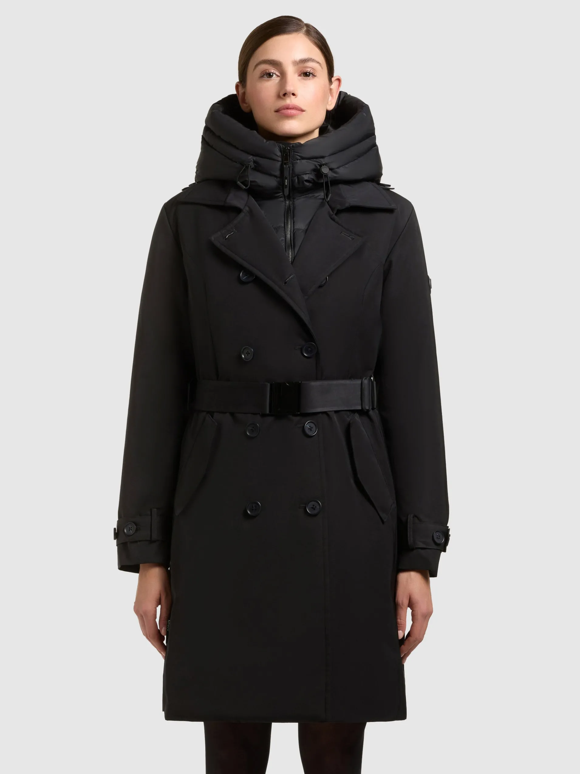 Mantel GORA BLACK