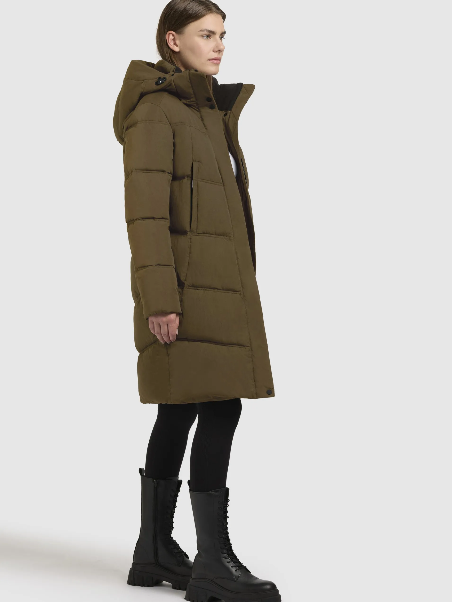Mantel GRAYA Khaki