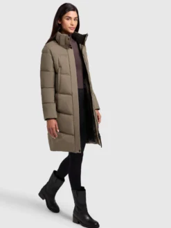Mantel GRAYA SMOKE-OLIVE