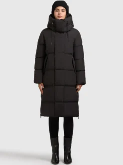 Mantel GUDA BLACK