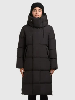 Mantel GUDA BLACK