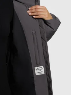Mantel GUDA GRAPHITE GREY