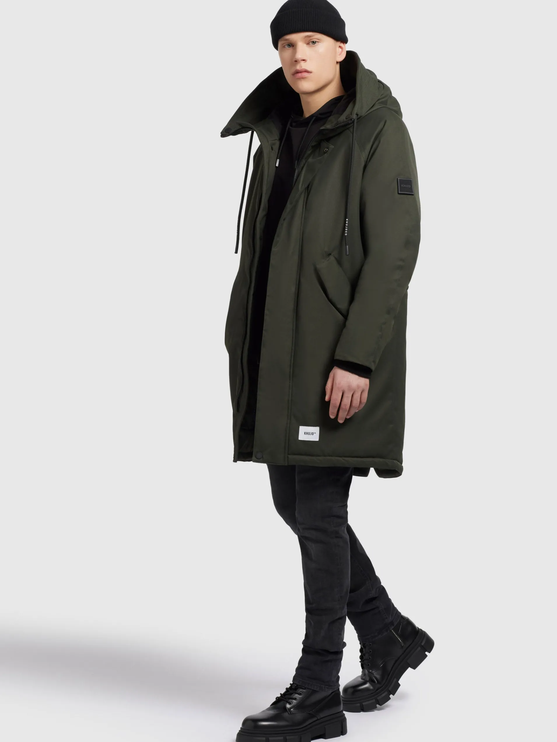 Mantel HANT DARK GREEN